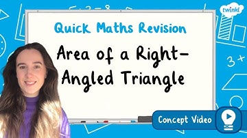 How Do You Calculate the Area of a Right-Angled Triangle? | KS2 Maths Concept for Kids