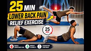25 Min Lower Back Pain Stretches| Exercise For Lower Back Pain Stretching and Pain Relief Stretching