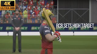 Cricket 24 RCB Sets High Target #RCB #GT