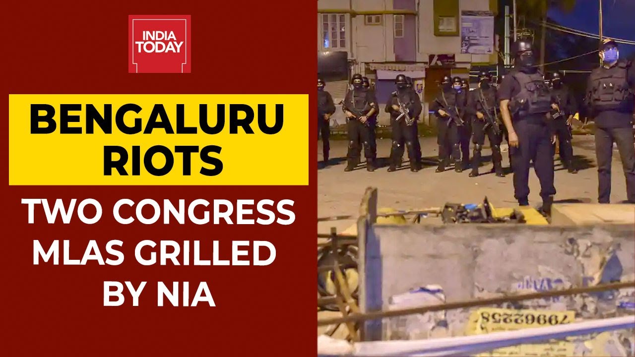 Congress Hands In Bengaluru Riots? Two Congress MLAs Zameer Ahmed Khan, Rizwan Arshad Grilled By NIA
