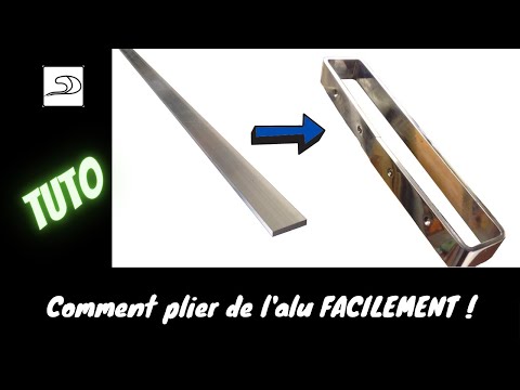 Comment plier de l'alu facilement sans plieuse