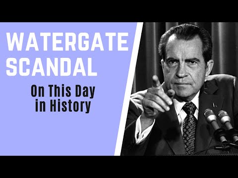 Watergate scandal - March 1, 1974 -  Seven advisors and aides were indicted by a grand jury