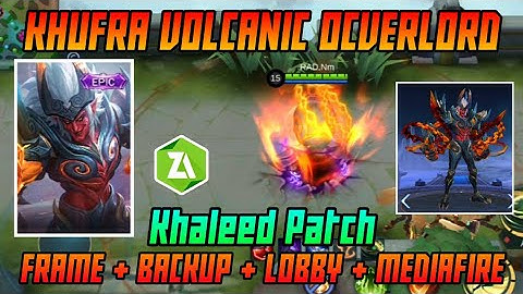 KHUFRA VOLCANIC OVERLORD SCRIPT - KHALEED PATCH- FULL EFFECTS - NO BAN - BACKUPFILE - MEDIAFIRE