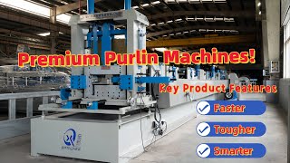 CZ Purlin Roll Forming Machine #rollformingmachine #purlinmachine #rollforming