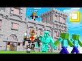 We Defended Our CASTLE With Custom Golems In Minecraft | JeromeASF