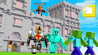 We Defended Our CASTLE With Custom Golems In Minecraft | JeromeASF