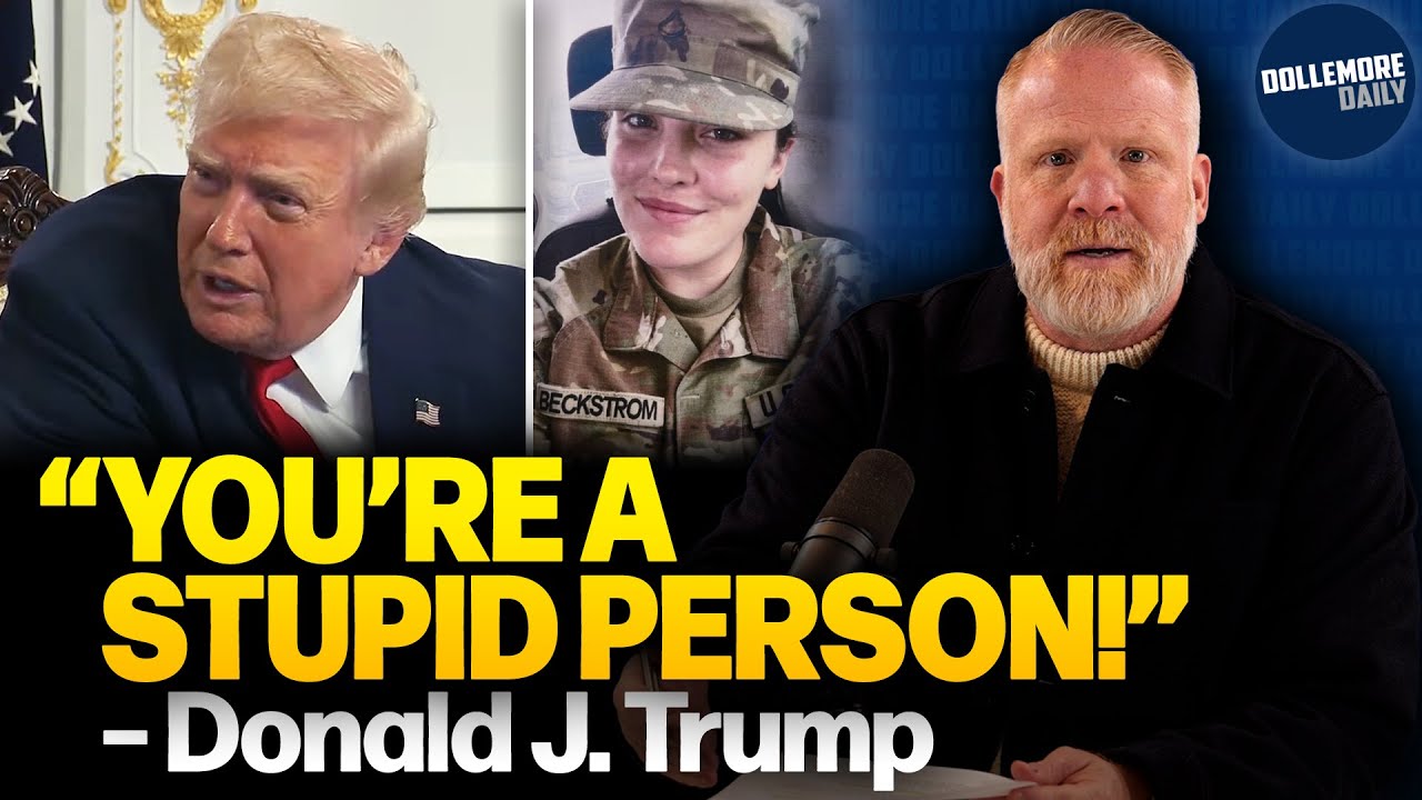 TRUMP LOSES CONTROL IN AGGRESSIVE RAGE When Reporter Asks About National Guard Shooting!!!