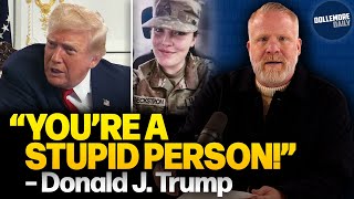 TRUMP LOSES CONTROL IN AGGRESSIVE RAGE When Reporter Asks About National Guard Shooting!!!