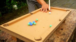 How To Make Billiard Table Mini from Cardboard