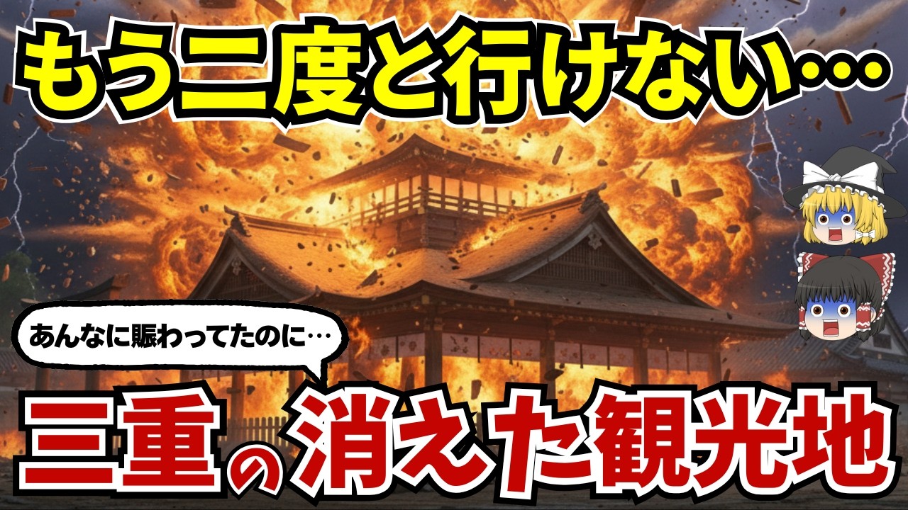 なぜ消えた⁉ 三重県から跡形もなく消滅した観光地10選