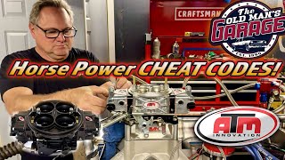 DO BIG CARBS = BIG POWER?  4150 vs Dominator on ​⁠@JimmyDaleRacing’s 434 SBC NITROUS ENGINE!