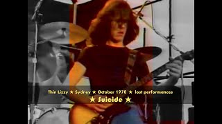 Thin Lizzy - Suicide (★HD) - Live @ Sydney Opera House - lost performances - 1978