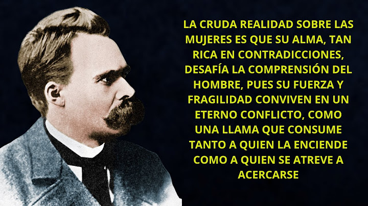 La cruda realidad sobre las mujeres | Nietzsche