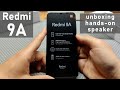 Redmi 9A Unboxing Hands-on and Speaker Test ★ Global M2006C3LG