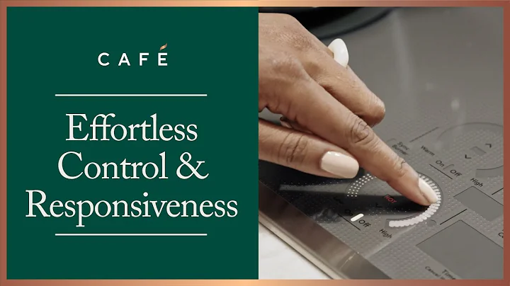 Café Induction Cooktop with Effortless Control and Responsiveness