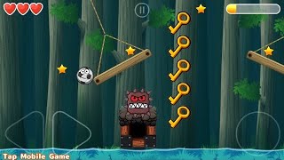 Red Ball 4 IN THE CAVES 🆚 DARK FACTORY (Ios, Android)