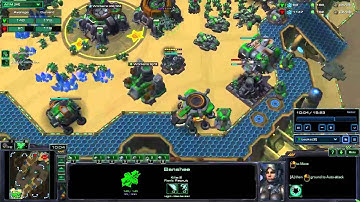 Starcraft II: Double tanks timing attack
