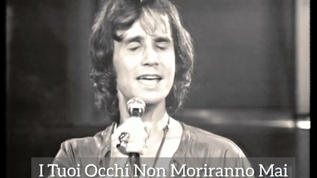 I Tuoi Occhi Non Moriranno Mai - Roberto Carlos (Ao vivo Itália)