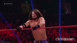 Randy Orton RKOs to AJ Styles