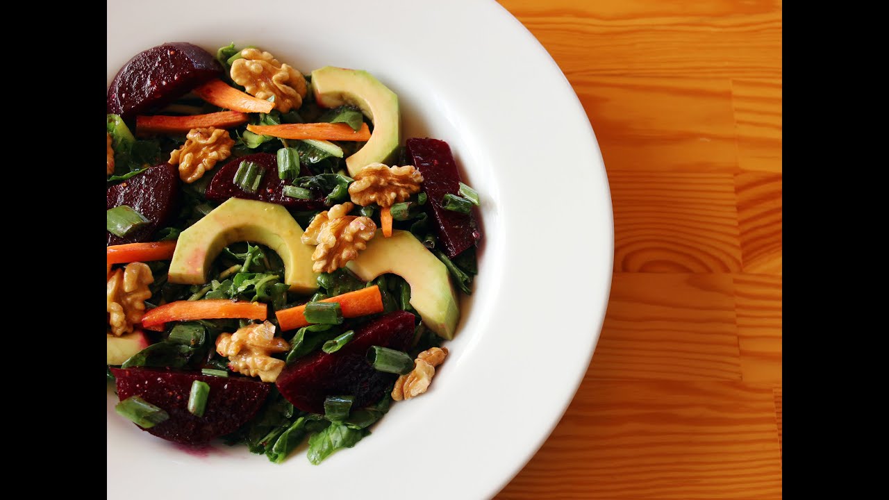 Rocca beets salad - سلطة الجرجير و الشمندر -  Roka Pancar Salatasi