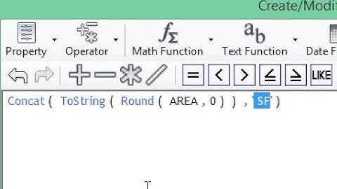 How to use the Concat function on GIS data labels in Civil 3D.