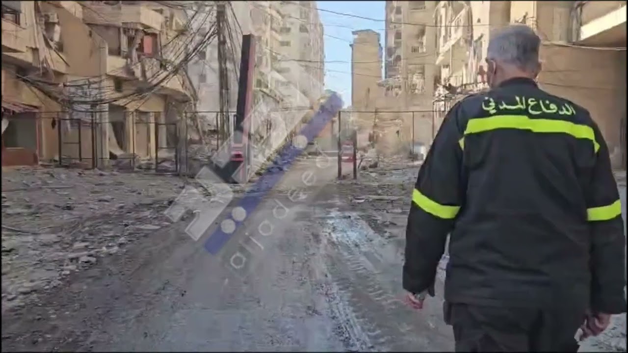 بعد الغـ ـارة ليلًا.. هكذا بدا المشهد من الرويس - حارة حريك في الضاحية الجنوبية