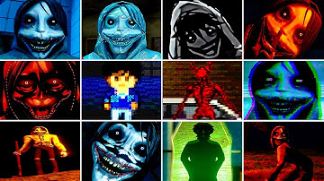 Jeff The Killer - All Endings, Secrets, Jumpscares, Story, Deaths, Freecam, Skins...