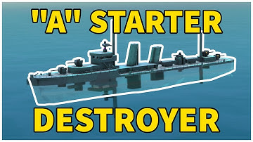 From the Depths : Starter Destroyer
