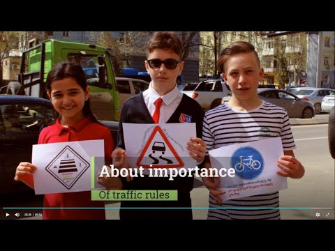 Traffic Rules \u0026 People| School Project / მოძრაობის წესები \u0026 ადამიანები | სასკოლო პროექტი