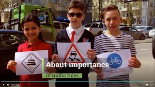 Traffic Rules & People| School Project / მოძრაობის წესები & ადამიანები | სასკოლო პროექტი