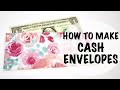 DIY CASH ENVELOPES WITH A LAMINATOR 2019 | Dave Ramsey Inspired Budget | How to make Cash Envelopes