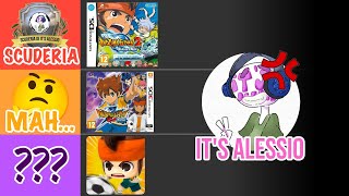 🥇 COSA NE PENSO DEI GIOCHI DI INAZUMA ELEVEN??? Inazuma Eleven Tier List