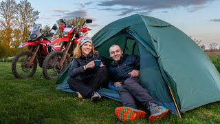 Our first motorcycle camping trip… is it for us?