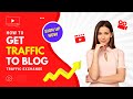 How to get unlimited traffic to website | autopilot website traffic | website traffic booster free