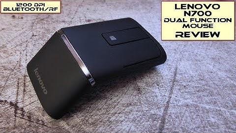 Lenovo N700 2.4GHz Bluetooth Wireless Mouse - Review