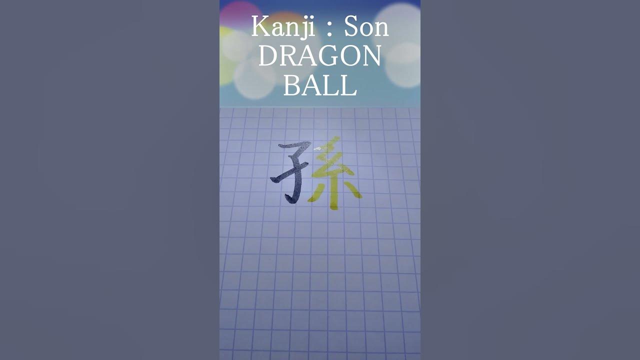 Dragon Ball Characters/ Name: Son (Goku, Gohan, Goten)/ Meaning