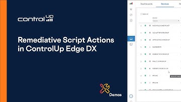 Remediative Script Actions in ControlUp Edge DX