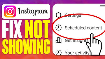 How To Fix Schedule Option Not Showing On instagram 2025