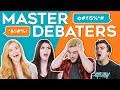 Do I feel a DANCE OFF coming on? | Master Debaters w/ Tom, Eric, Mikaela, and Madeline