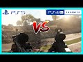 WARZONE - PS5 vs PS4 PRO (Loading time & Graphic Comparison)