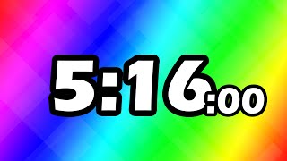 5 Minutes and 16 Second TIMER Countdown