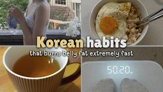 7 Korean Tricks That Burn Belly Fat COMPLETELY
