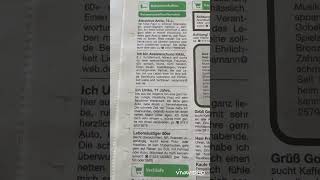 Almanyada Gazeteye Arkadaşlık Ilanı Vermek
