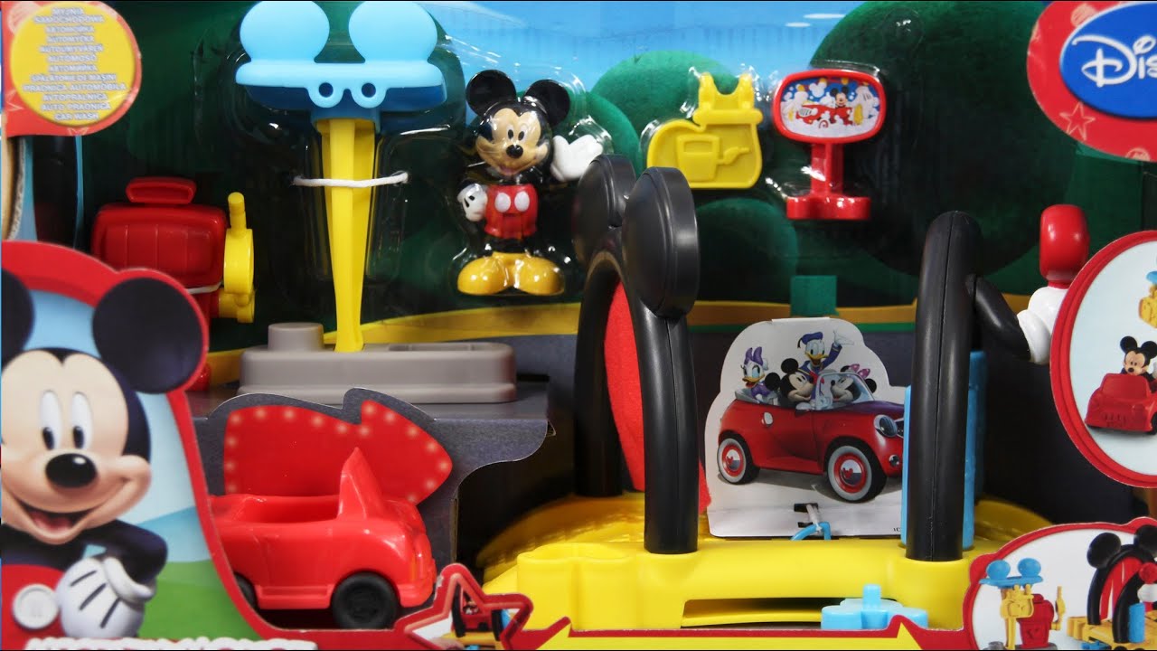 Soap n Suds Car Wash / Myjnia samochodowa Mickey Mouse Fisher Price