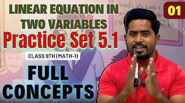 Practice Set 5.1 Class 9 Algebra By Imran Sir | SCA FAMILY