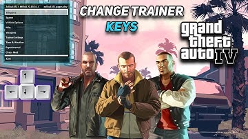 How to Change the Keys of Cheat Menu in GTA 4