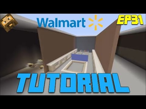 Minecraft Walmart Tutorial Episode 31 (Camping/Outdoor Area) - YouTube
