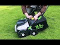 TIECTOWN 14-Inch 13.5 Amp 2-in-1 Electric Dethatcher and Scarifier with 11.5-Gallon Collection Bag,