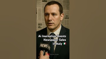 Italian Newspaper Uses AI to Boost Sales | Future of Journalism?