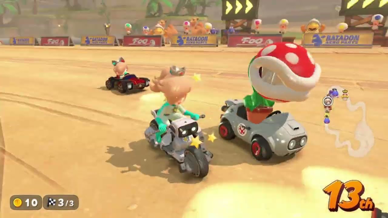 Rosalina Is Flat - Mario Kart World Online Races #14